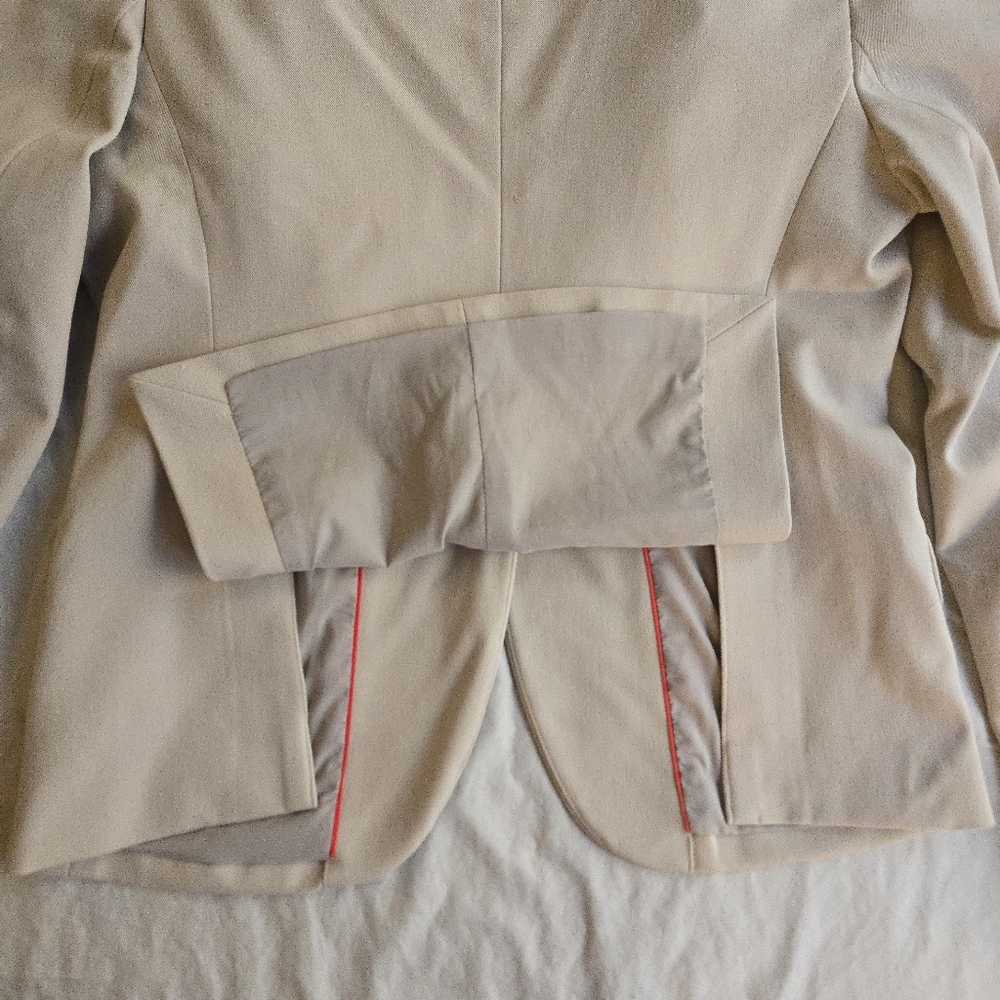 Express Stone Beige One Button Blazer - some flaws! - Picture 14 of 15